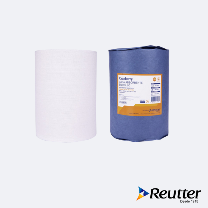 Gasa en Rollo Cranberry - 100 yardas