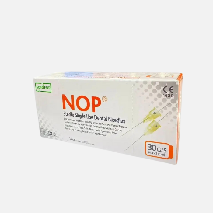 Aguja Corta Spident 30G x 21mm