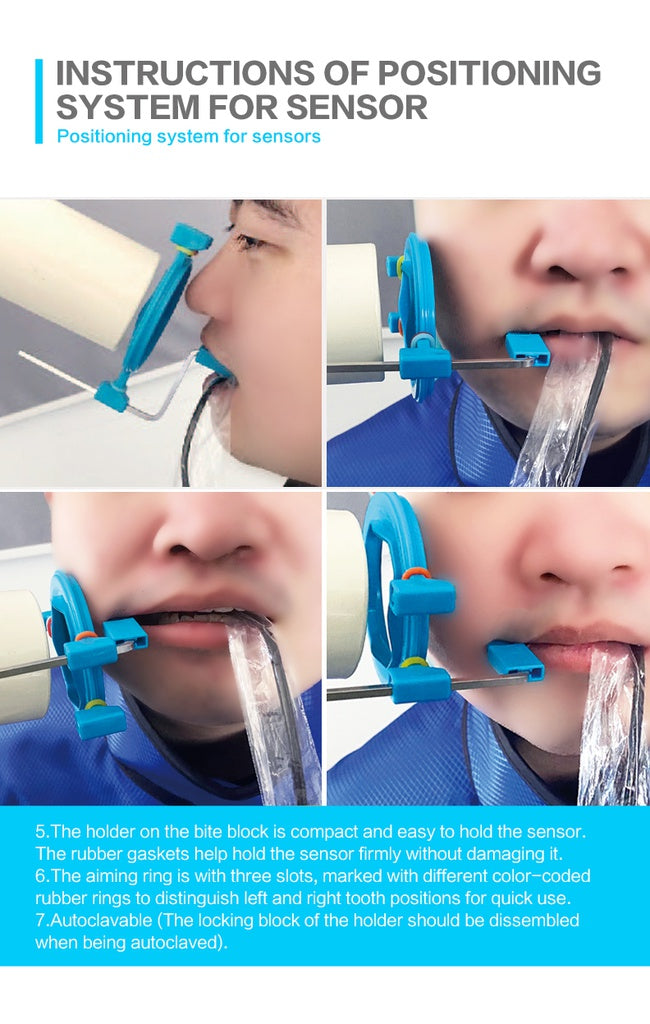 Set Posicionador para Sensor intraoral universal 2.0
