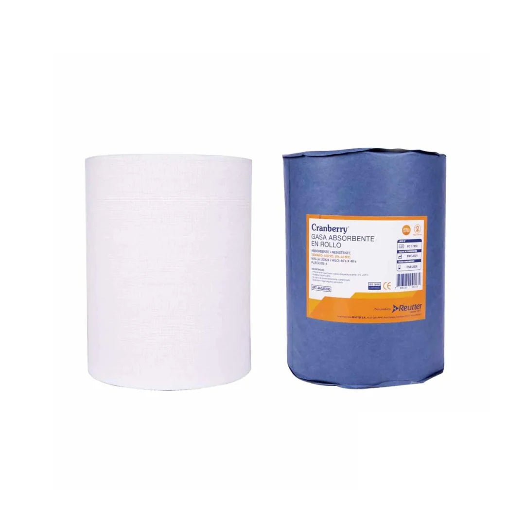 Gasa en Rollo x 100 yardas Cranberry - Reutter