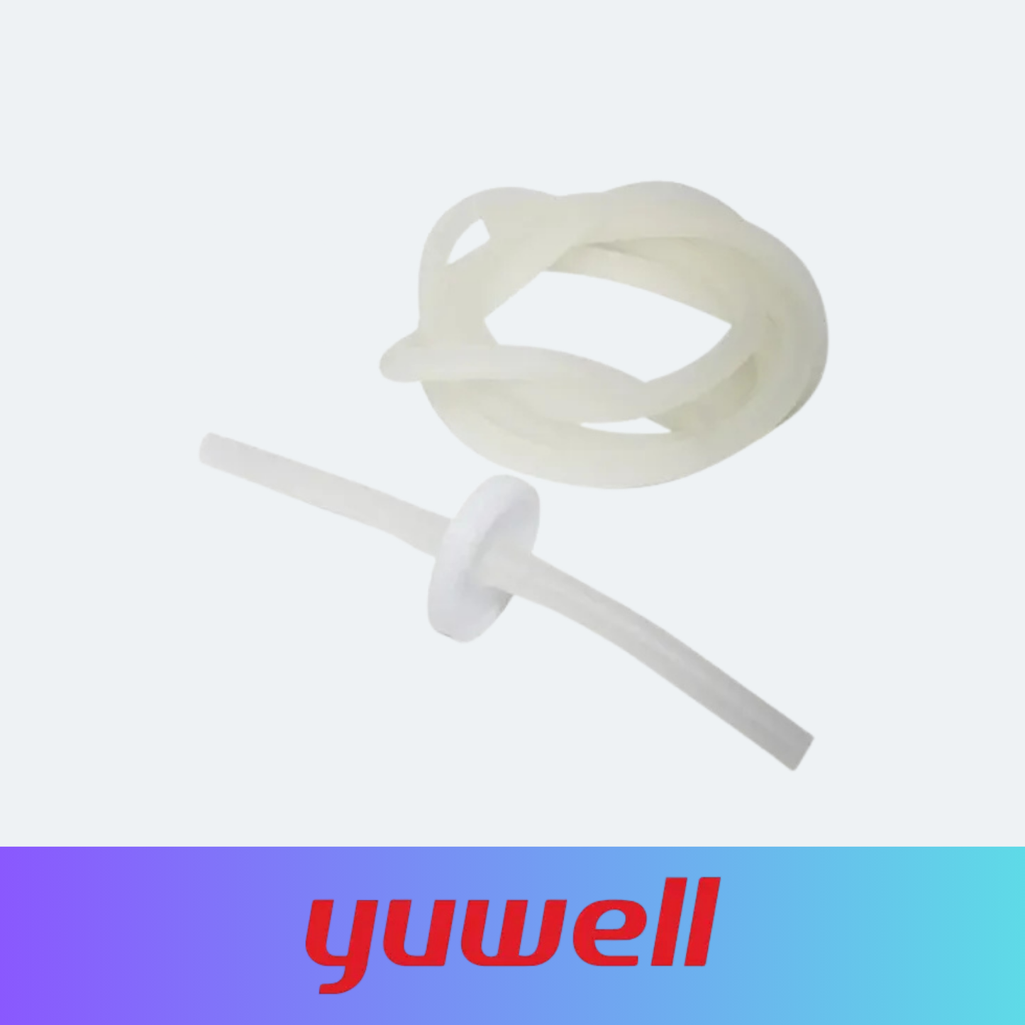 Manguera Corta de Silicona para aspiradores Yuwell