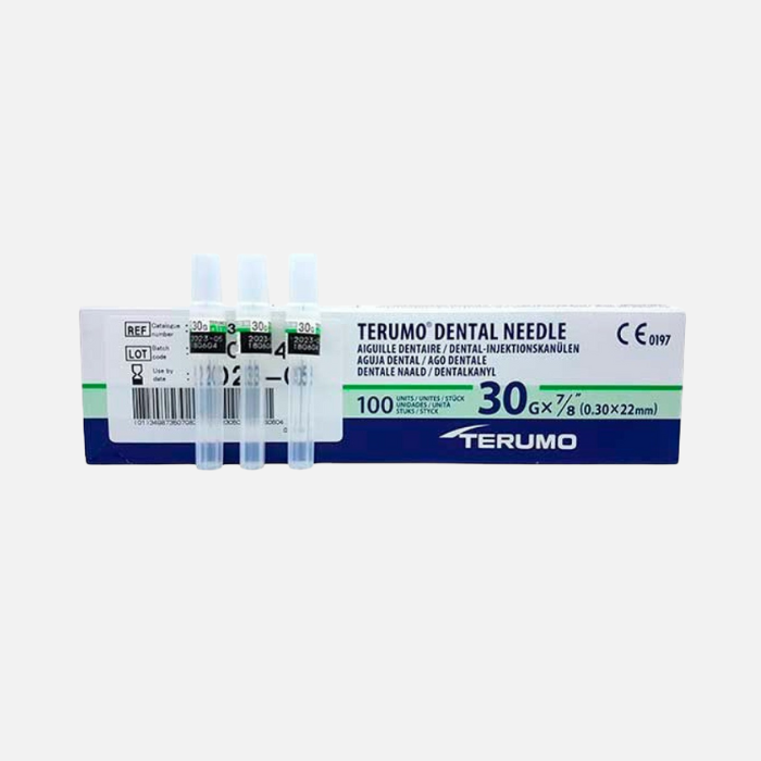 Aguja Corta Terumo 30G x 22mm