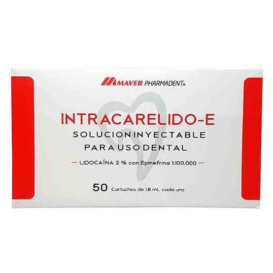 Anestesia Intracarelido al 2% - Maver