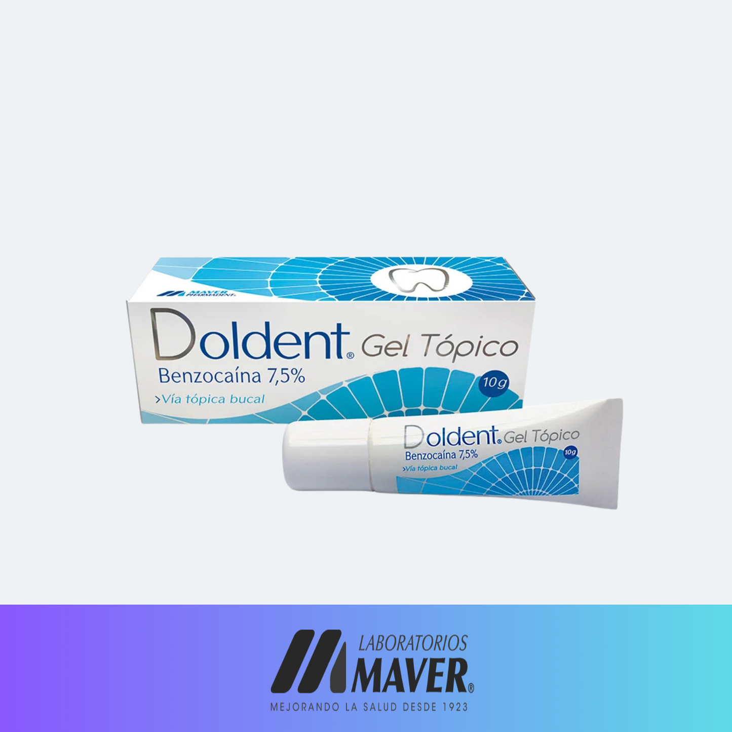 Anestesia Tópica Doldent 7.5% Maver - Dental Macaya