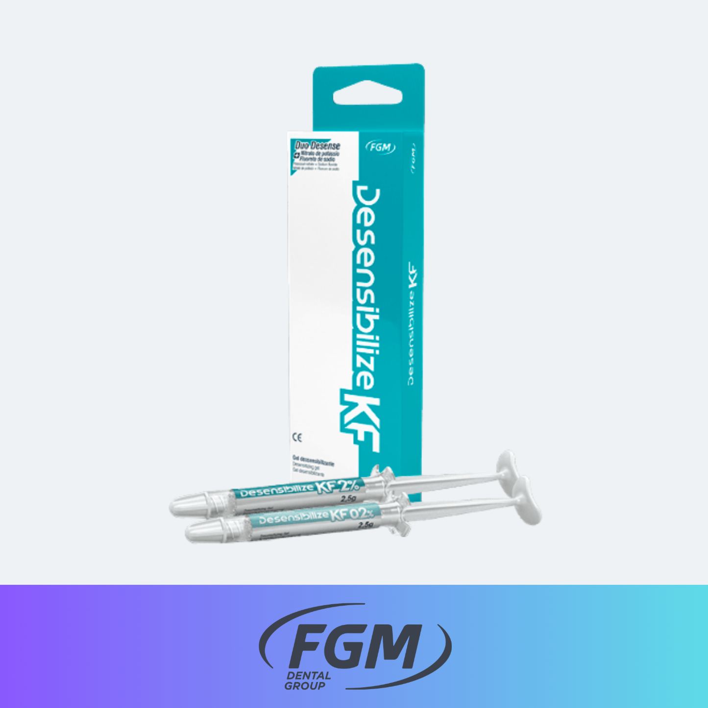 Desensibilizante Kf 0.2% - Jeringa 2.5 gr + Puntas