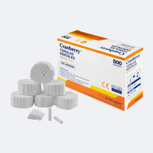 Tórulas de Algodón Cranberry - 500 Uds