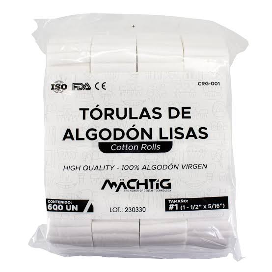 Tórulas de Algodón Lisas x 600 Uds - Machtig