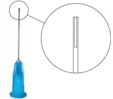 Jeringas con Agujas para Irrigación Dental Plasdent