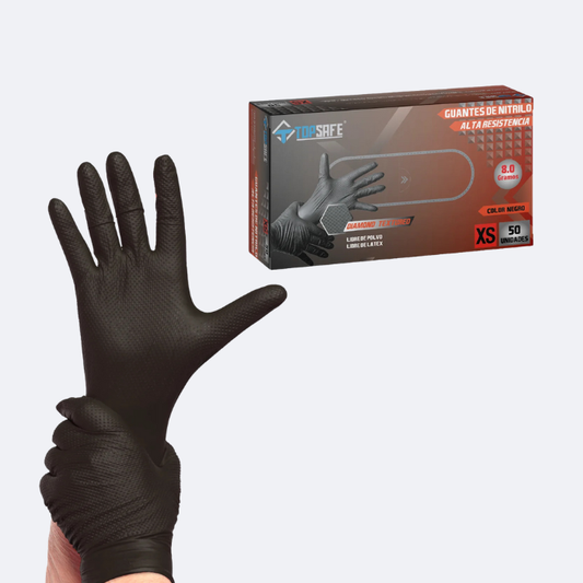 Guante de Nitrilo Negro