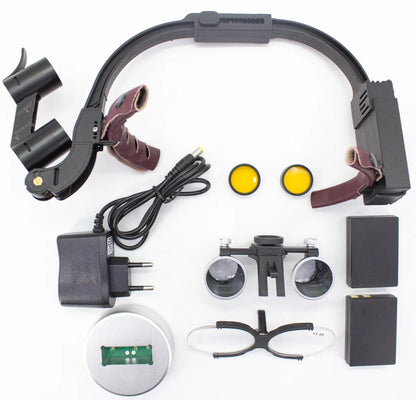 Lupa led para Cirugía tipo cabezal