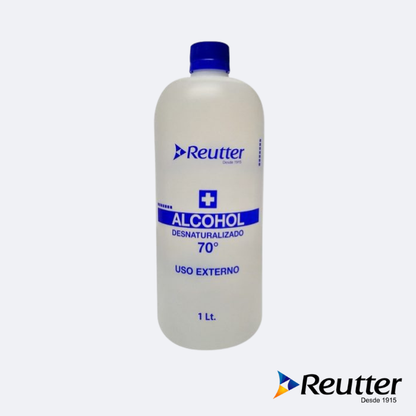 Alcohol Desnaturalizado de 70° - 1 litro