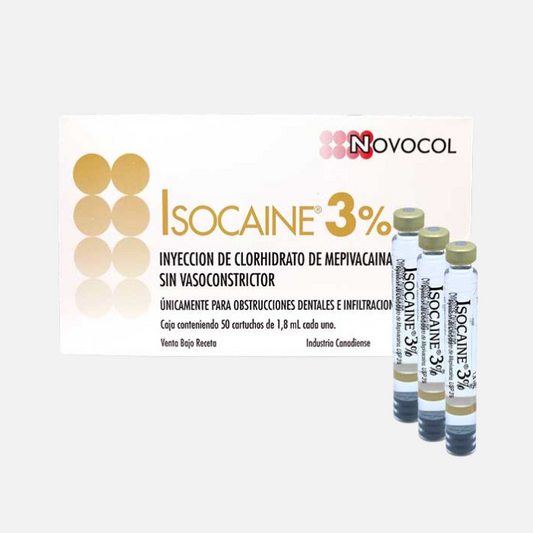 Anestesia Dental Isocaine al 3%