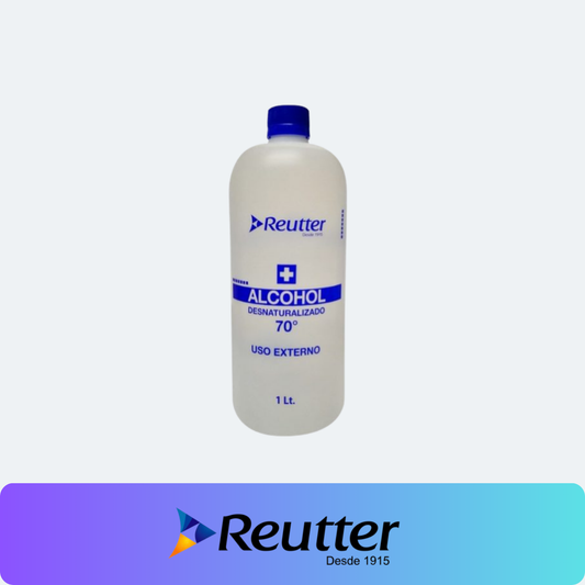 Alcohol Desnaturalizado de 70° - 1 litro