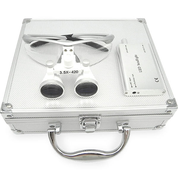 Lupa Binocular Led Machtig