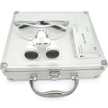 Lupa Binocular Led Machtig