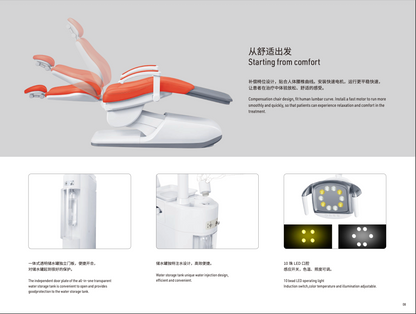Sillón Dental ANLE AL-388SC