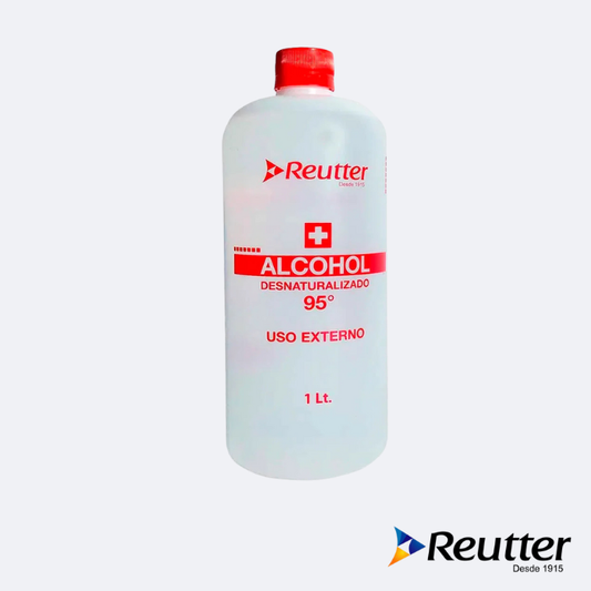 Alcohol Desnaturalizado de 95° -  1 litro