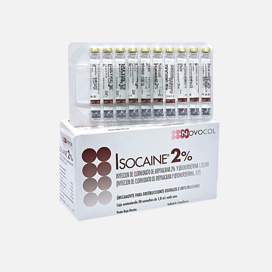 Anestesia Dental  Isocaine al 2%