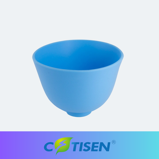 Taza de goma grande celeste