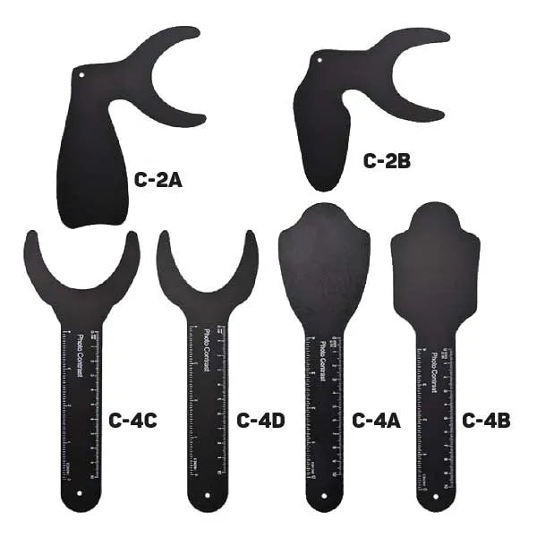 Contrastadores para Fotografia Dental - Set 6 Uds