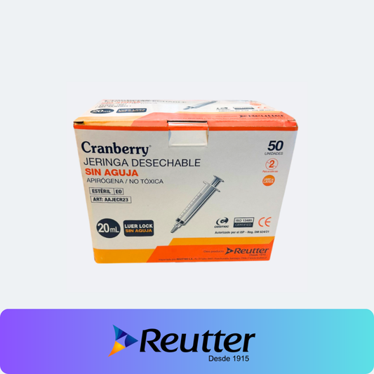 Jeringas Desechables Cranberry