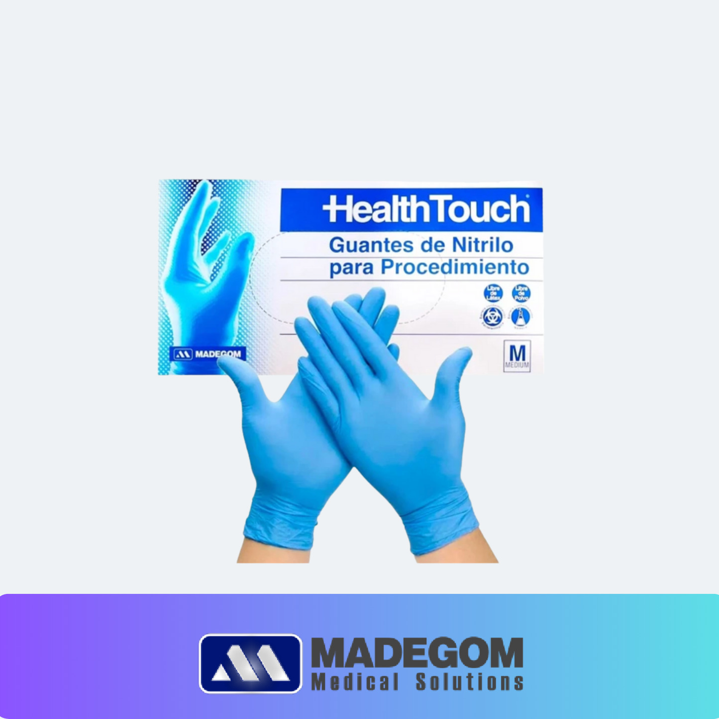 Guantes de Nitrilo HealthTouch