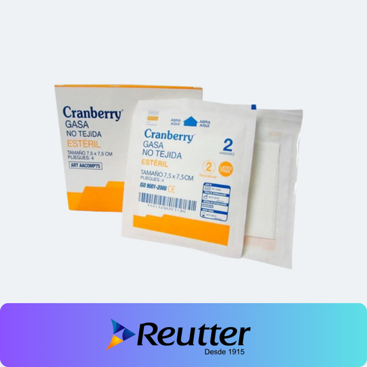 Gasa Estéril Cranberry