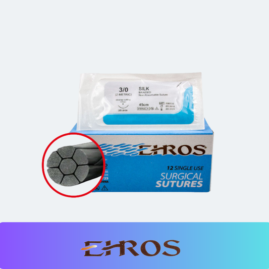 Sutura Dental Seda Negra