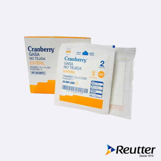 Gasa Estéril Cranberry
