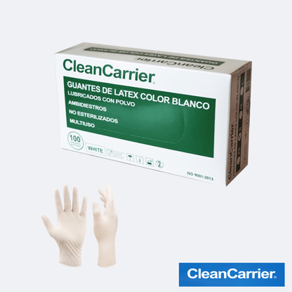 Guantes de Látex Cleancarrier