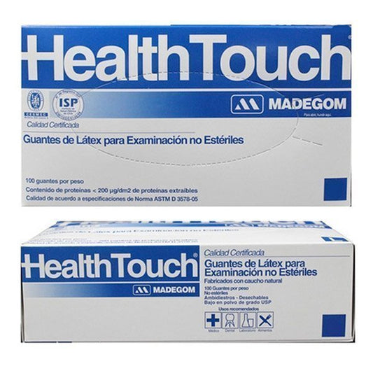 Guantes de Látex HealthTouch - Madegom