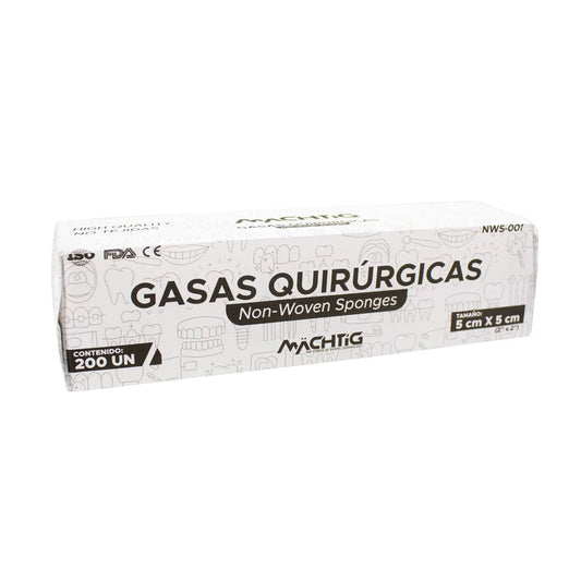 Gasas Quirúrgicas 5x5 - Machtig