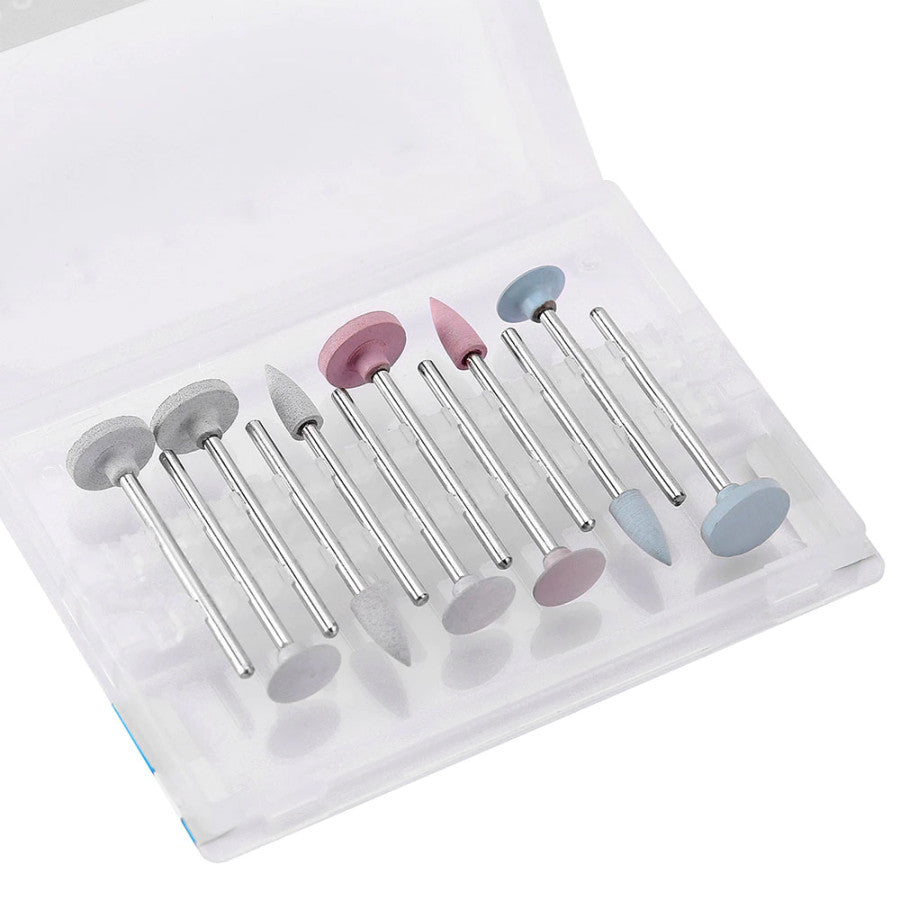Set de Pulido para Porcelana - 12 Uds