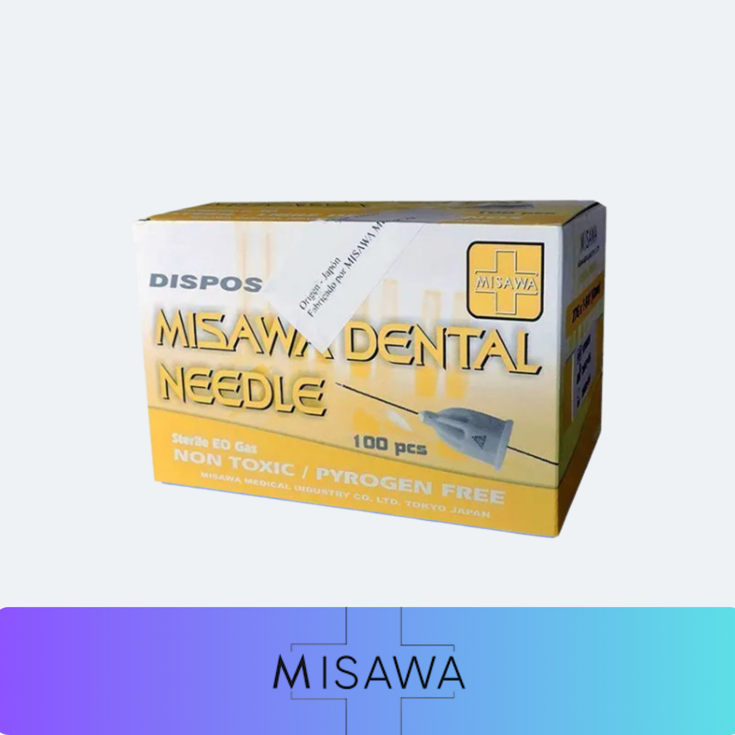 Aguja Larga Misawa 27G x 42mm