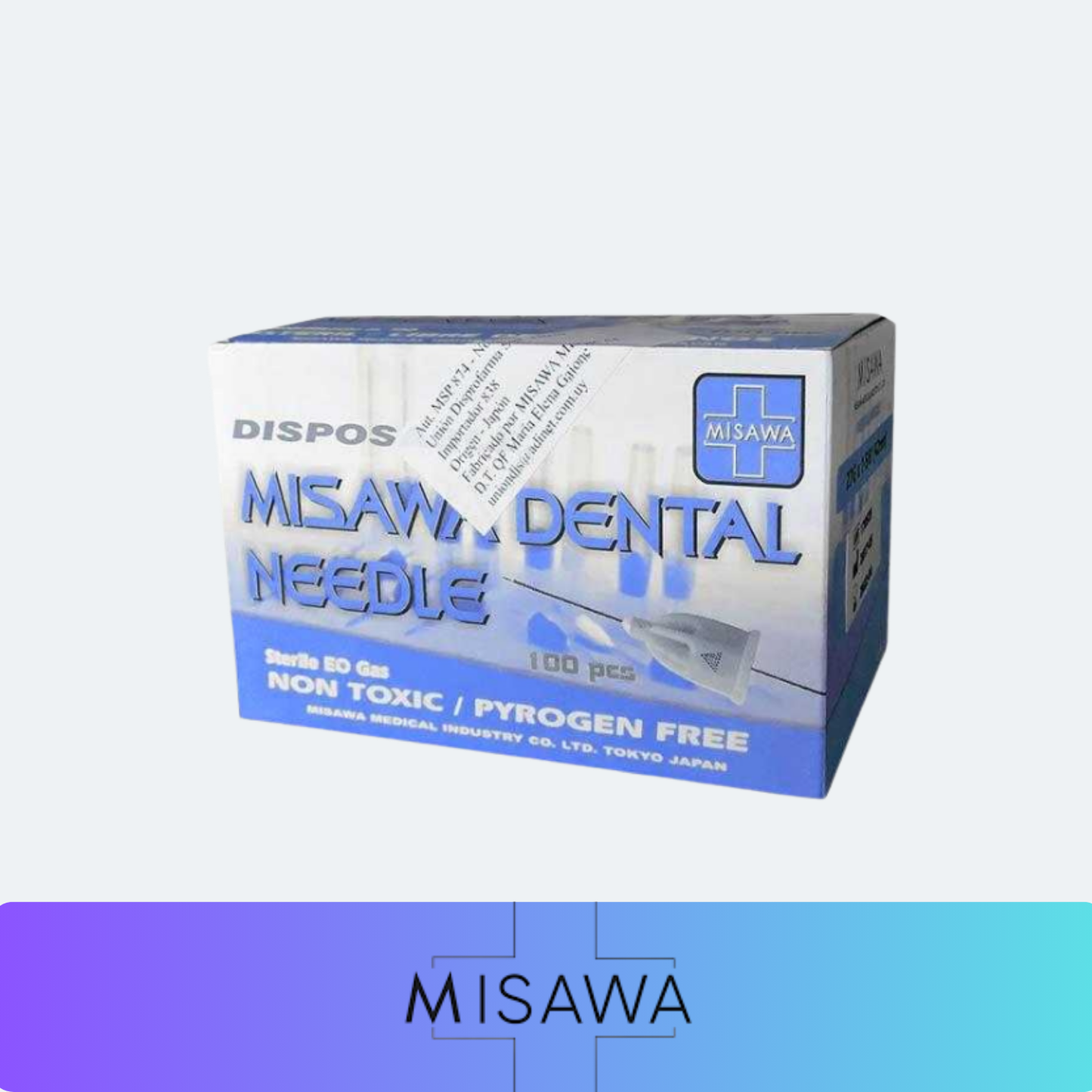 Agujas Cortas Misawa 30G x 22mm