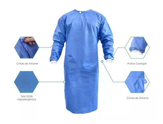 Batas desechables -10 unidades