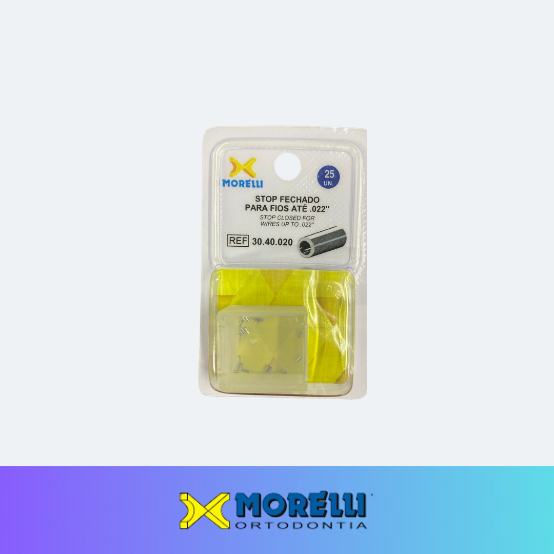 Stop Cerrado Para Alambres Hasta .022 - 30.40.020 Morelli