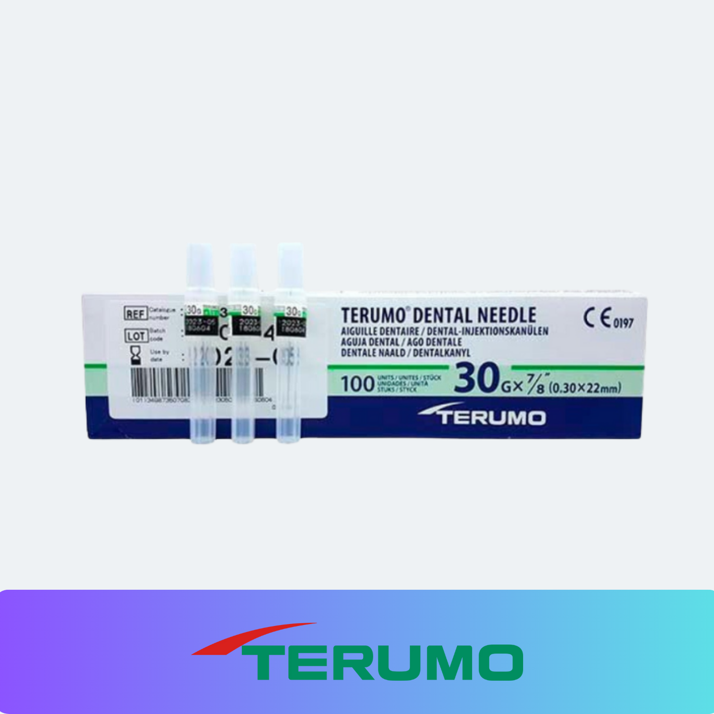 Aguja Corta Terumo 30G x 22mm