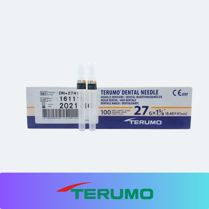 Aguja Larga Terumo  27G x 41mm