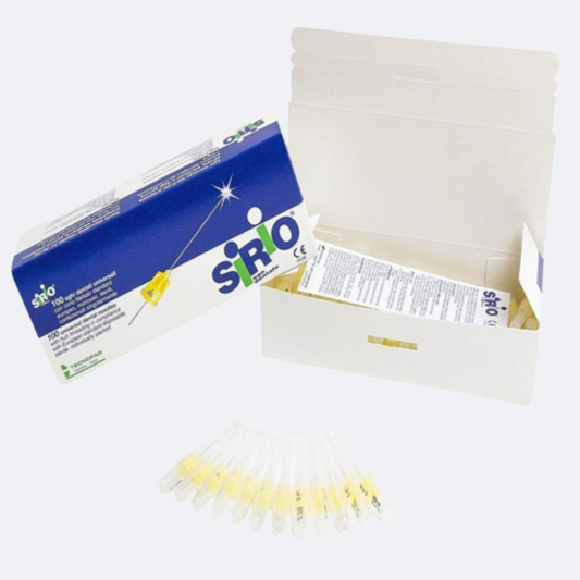 Agujas Cortas Sirio 30G x 22mm