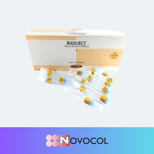 Aguja Corta Estéril Badiject Novocol - 30G