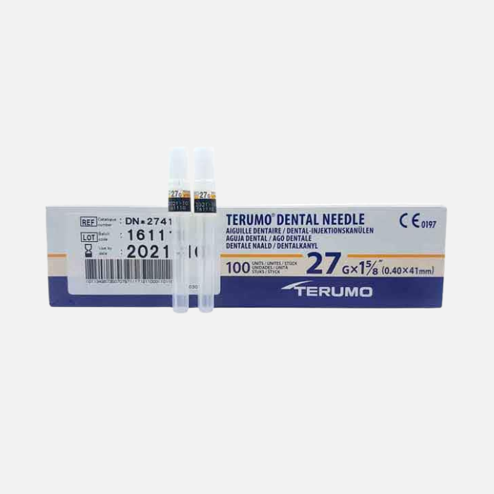 Aguja Larga Terumo  27G x 41mm