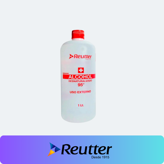 Alcohol Desnaturalizado de 95° -  1 litro
