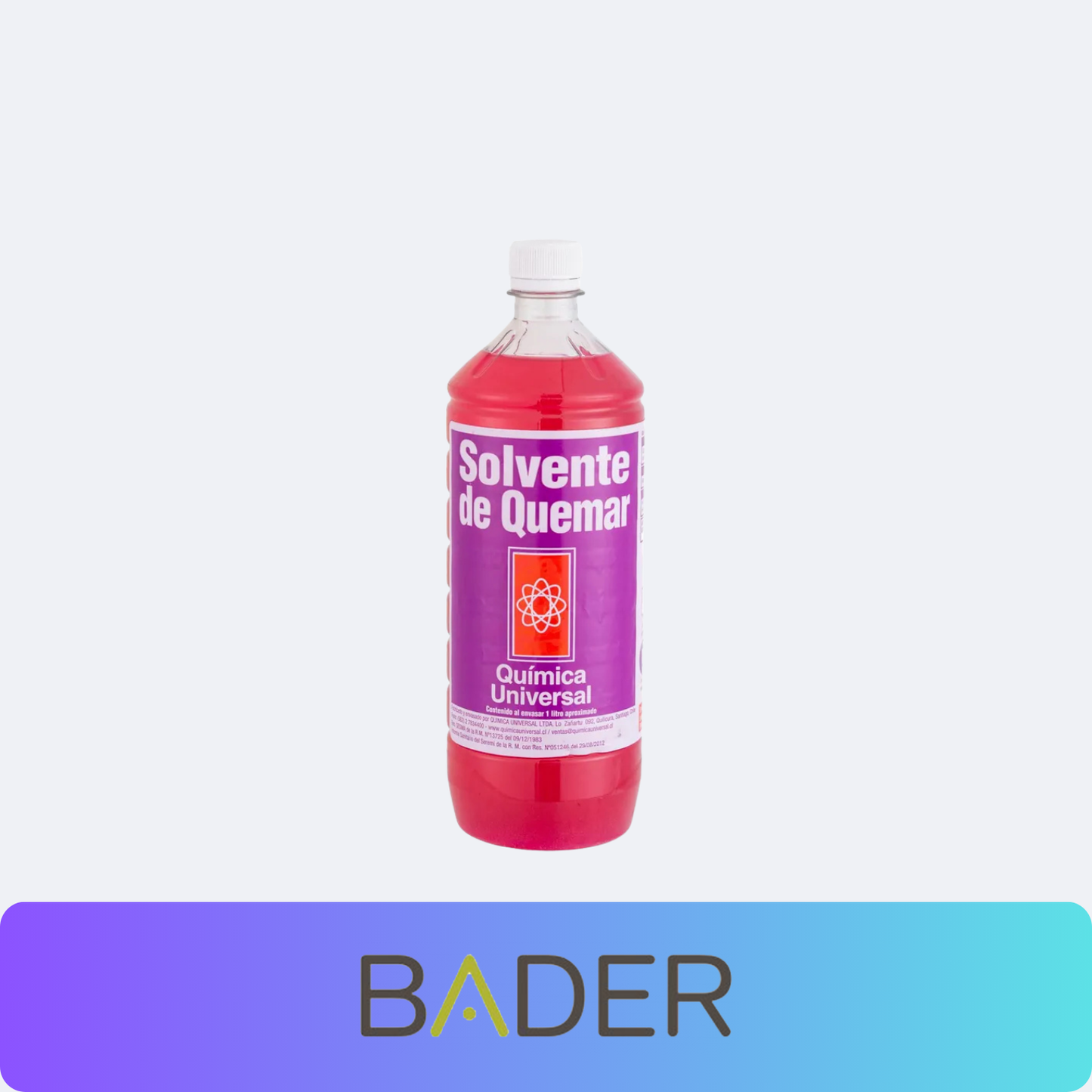 Alcohol de Quemar - 1 Litro