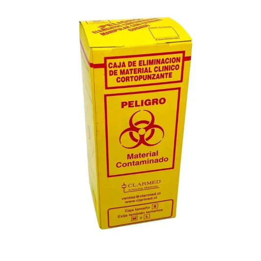 Caja para Desechos Cortopunzantes Mediana