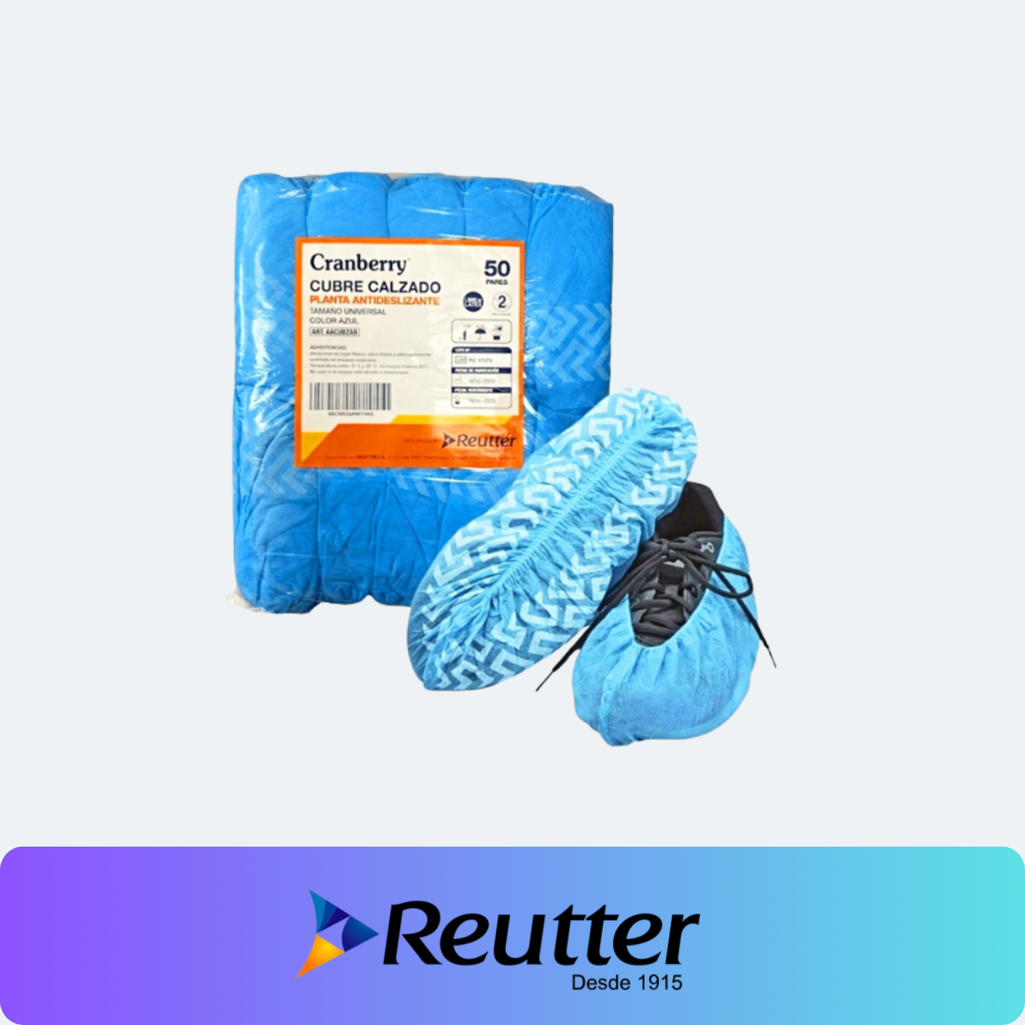 Cubre Calzado Cranberry - 100 Uds