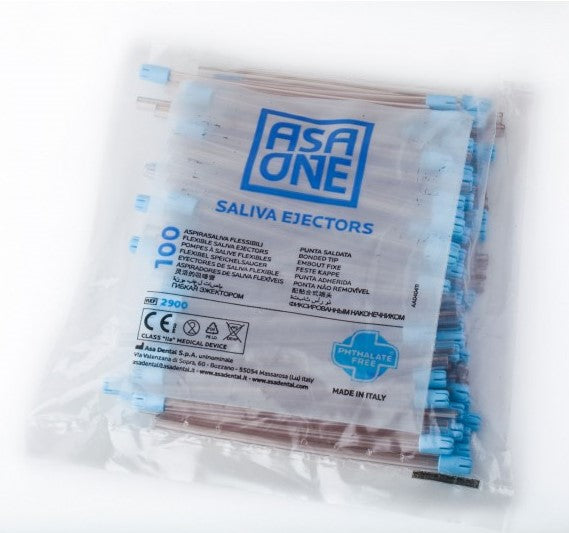 Eyector de Saliva Transparente - Asa Dental