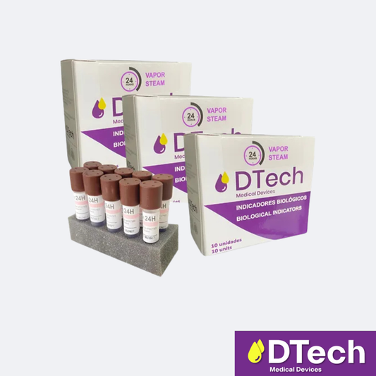 Indicador biológico de 24 horas - 10 Uds
