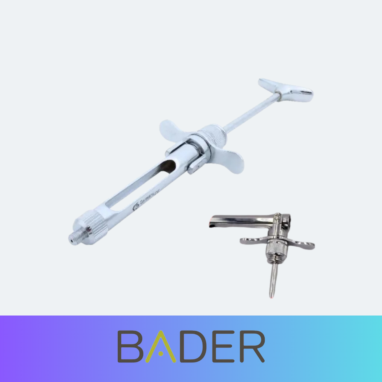 Jeringa Carpule carga posterior Bader