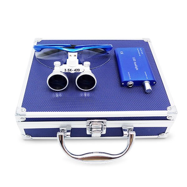 Lupa Binocular Led Machtig
